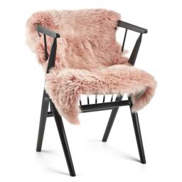 Ægte fåreskind i Premium kvalitet Rosa Long Wool